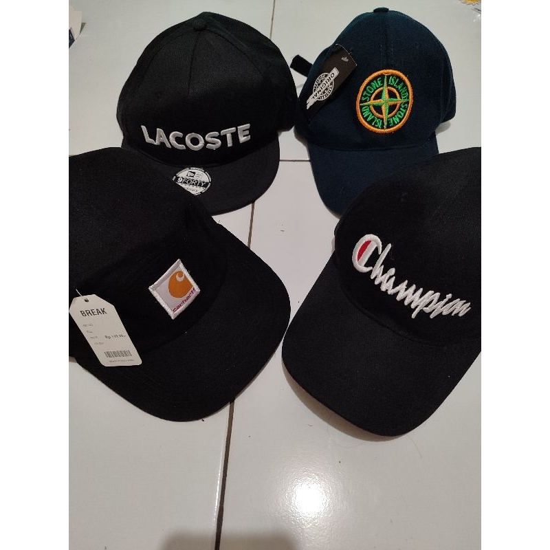 Topi Carhatt Lacoste Stand Island Champions