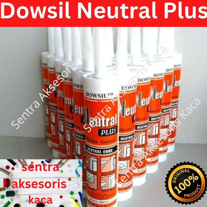 

Dowsil Dow Corning Netral Plus Lem Kaca Silicone Sealant KODE P8I3