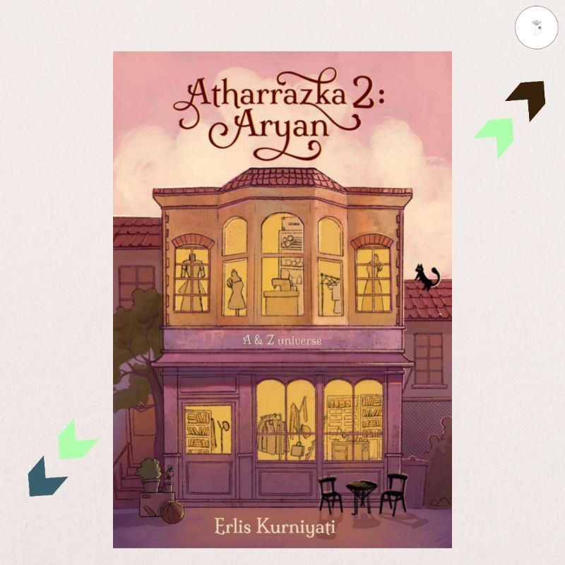 Buku Novel Atharrazka 2: Aryan (A dan Z Universe) + Bonus atau Buku saja - Erlis Kurniyanti