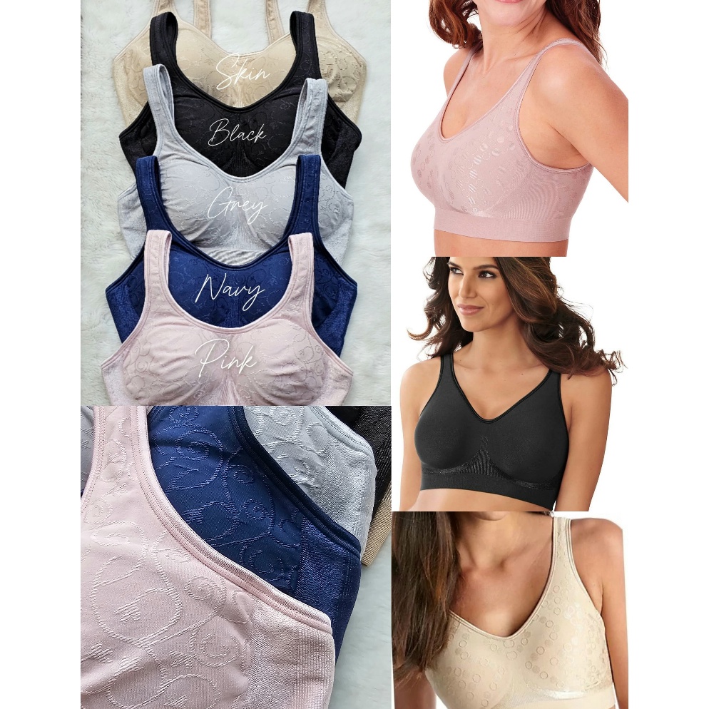 Murah Banget 35rban BALI BRA Comfort Revolution ComfortFlex Fit Shaping Wirefree Bra  Bra Tanpa Kawa
