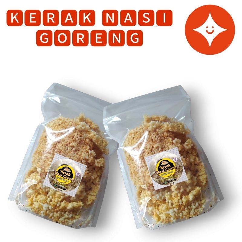 

Intip Nasi/Kerak Nasi Goreng Gurih Asin Renyah 200gr