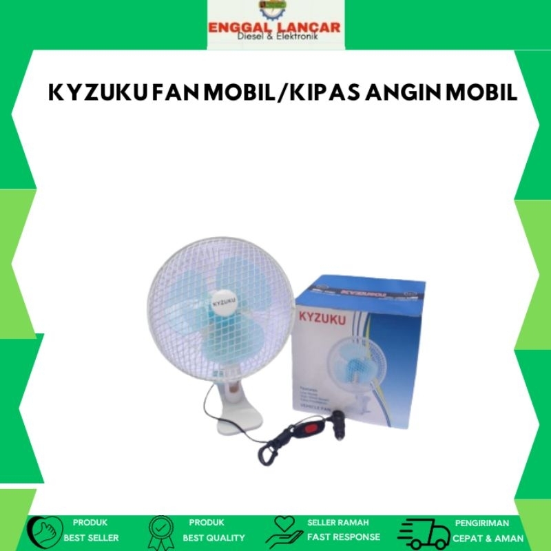 kyzuku fan mobil/kipas angin mobil