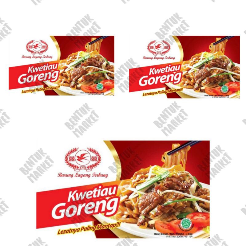 

Burung Layang Kwetiau Goreng Instan 67gr / Kwetiau Goreng / Makanan Instan