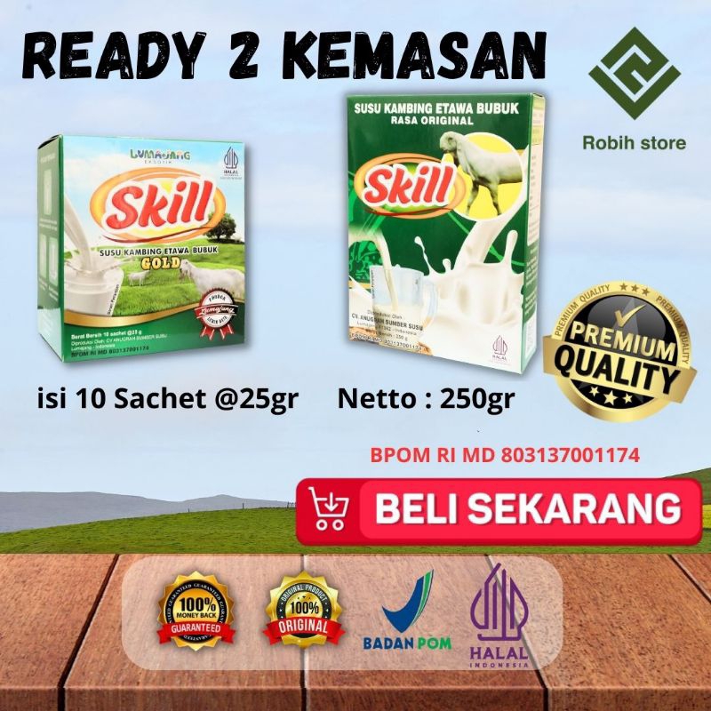 

SUSU KAMBING BUBUK ETAWA SKILL