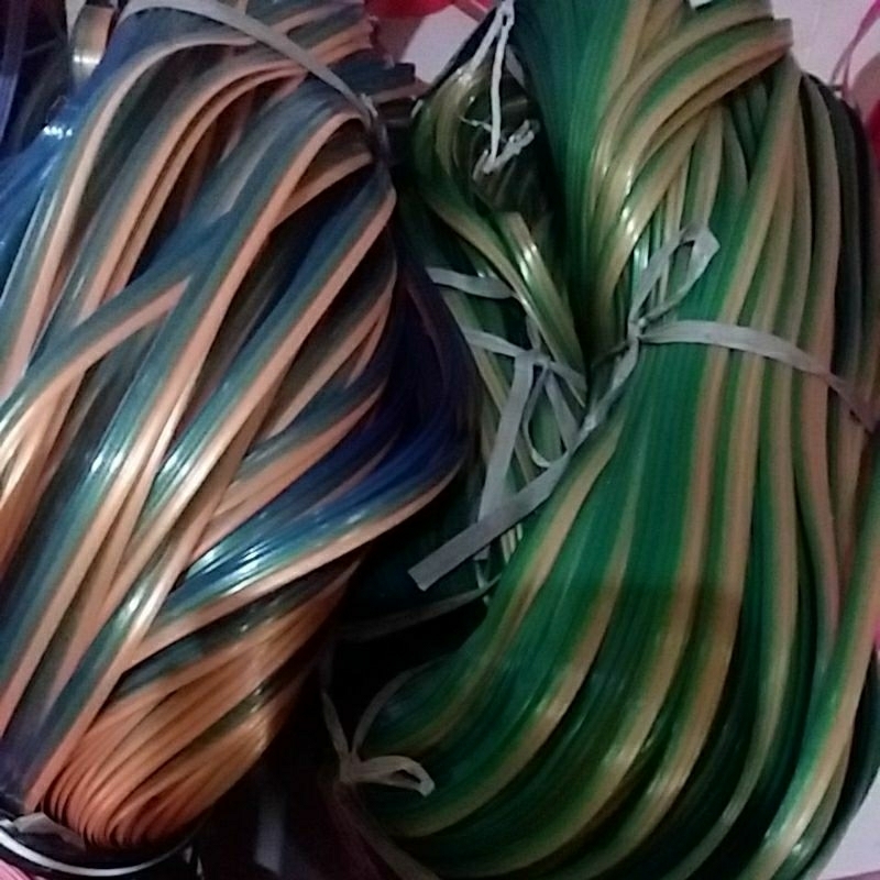 Jali tas anyaman plastik gradasi janur per 500 gr