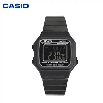 [ PROMO ] Casio Jam Tangan Pria Vintage B650W-1B / B650W Digital Water Resist Sport Unisex Original 