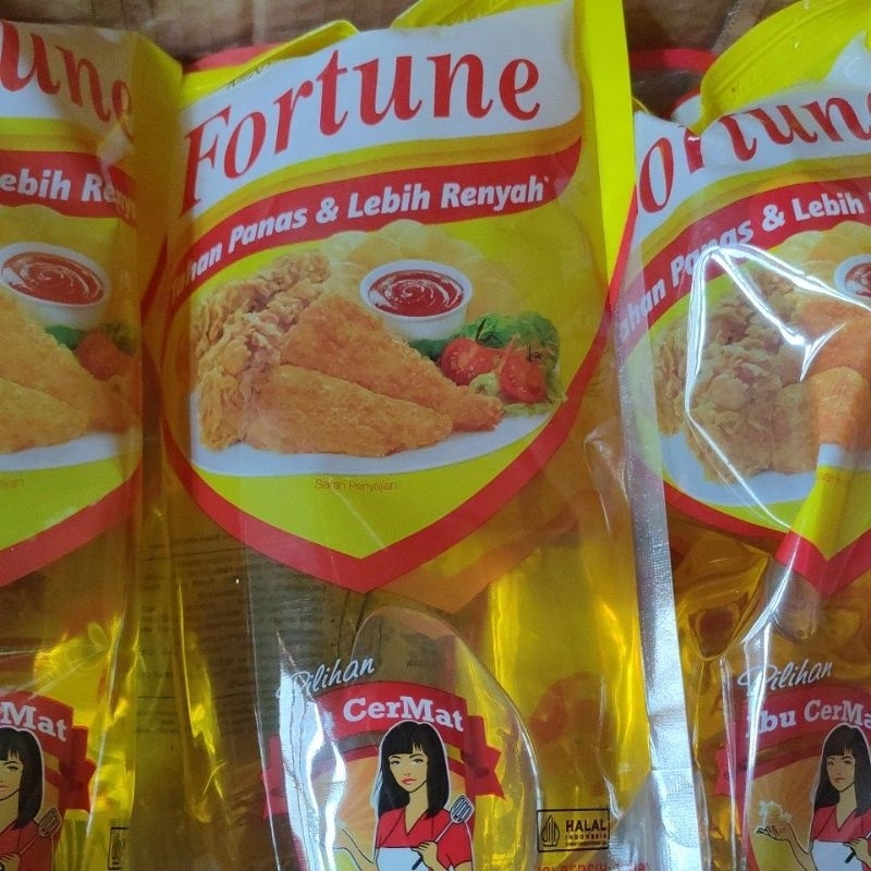 

Minyak Gireng Fortune Pouch 1 Liter / youneed.sembako