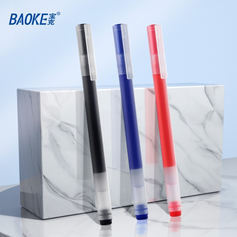 

BAOKE Gel Pen / Pulpen Gel 0.5mm Kapasitas Tinta 2000 Meter Penulisan Halus PC3938 1pcs