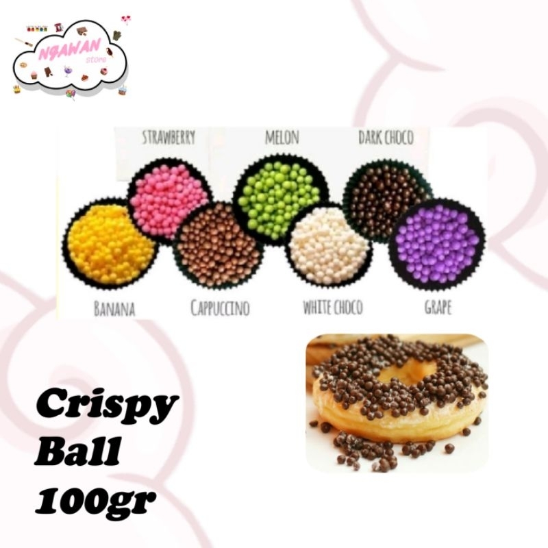 

100gr crispy ball - crispy ball rasa