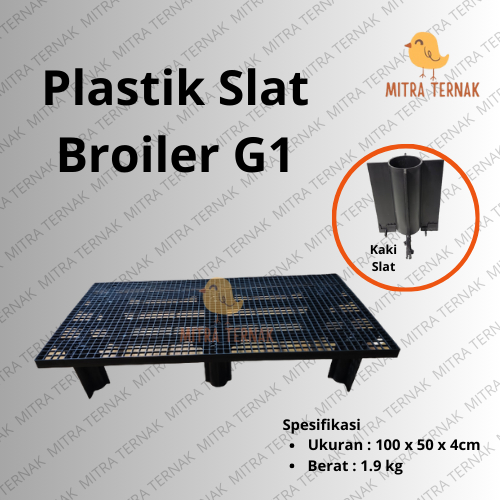 Slat Alas Kandang Ayam Broiler / Plastik Slat Kandang / Alas Kandang Hewan