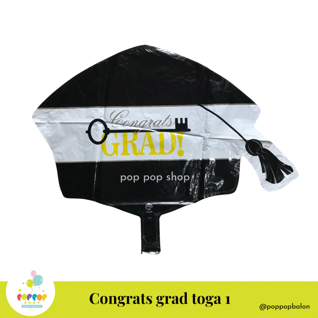 BALON FOIL GRADUATION / BALON FOIL TOPI WISUDA