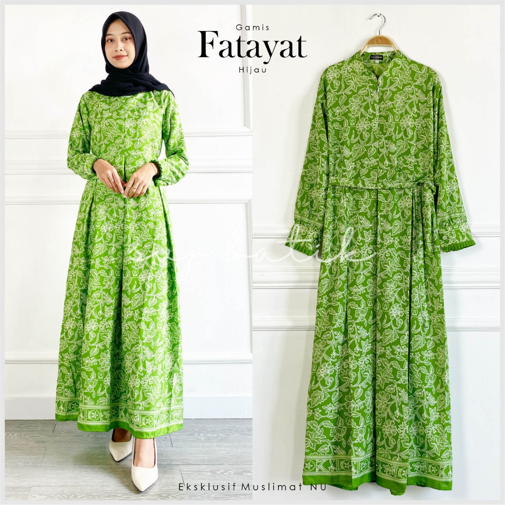 GAMIS FATAYAT NU MUSLIMAT WANITA TERBARU