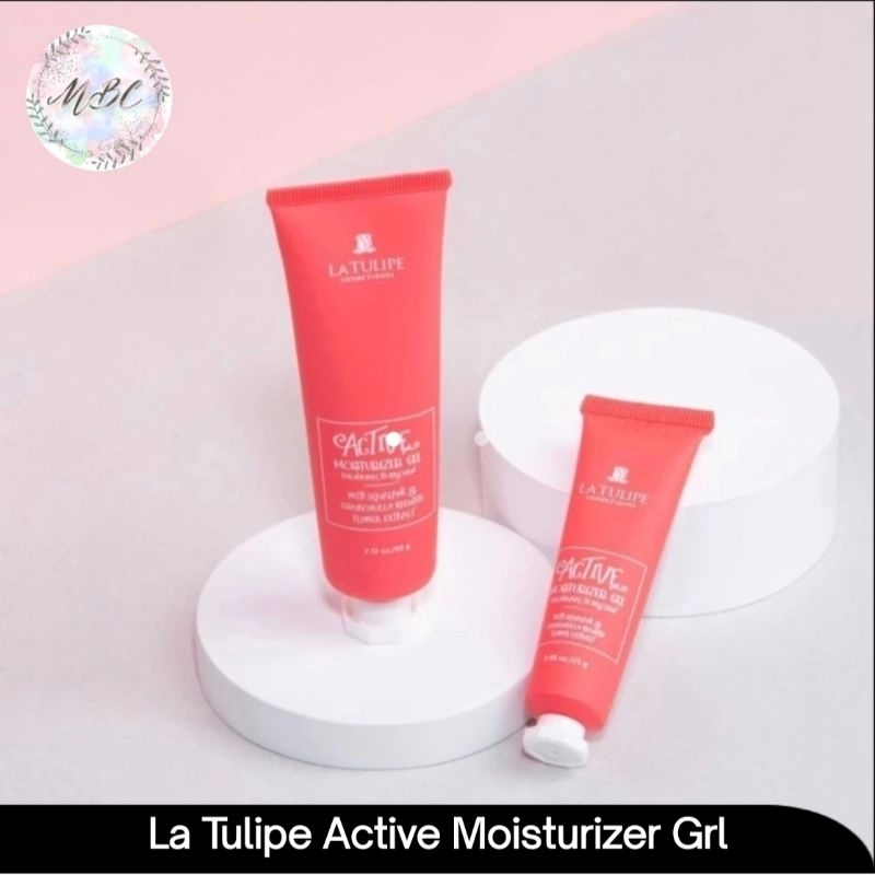 LA TULIPE Active Moisturizer Gel - Pelembab Wajah