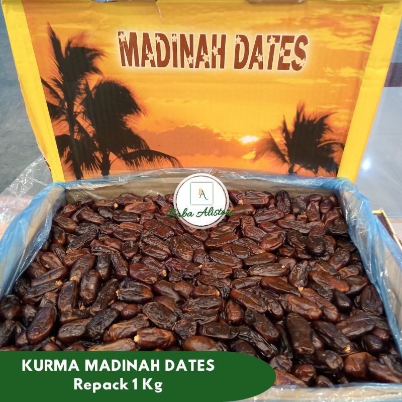 

BabaAli - Kurma Madinah Dates Repack 1 Kg/Kurma Madinah EUA