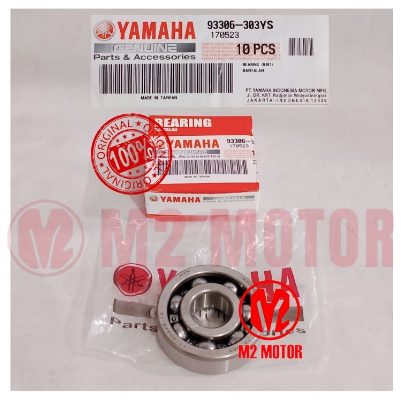 BEARING 6303YS 93306-303YS ORIGINAL YAMAHA