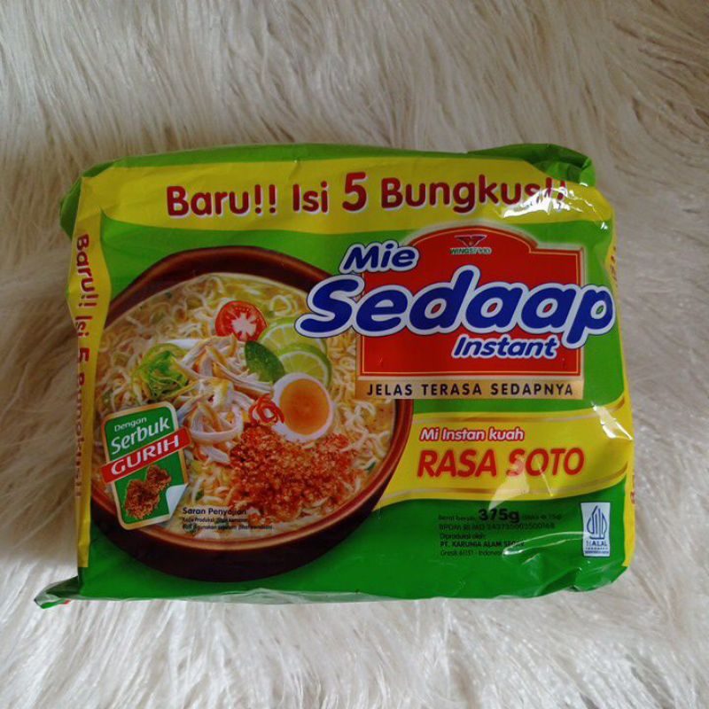 

Sedaap Rasa Soto 1 Pack isi 5pcs