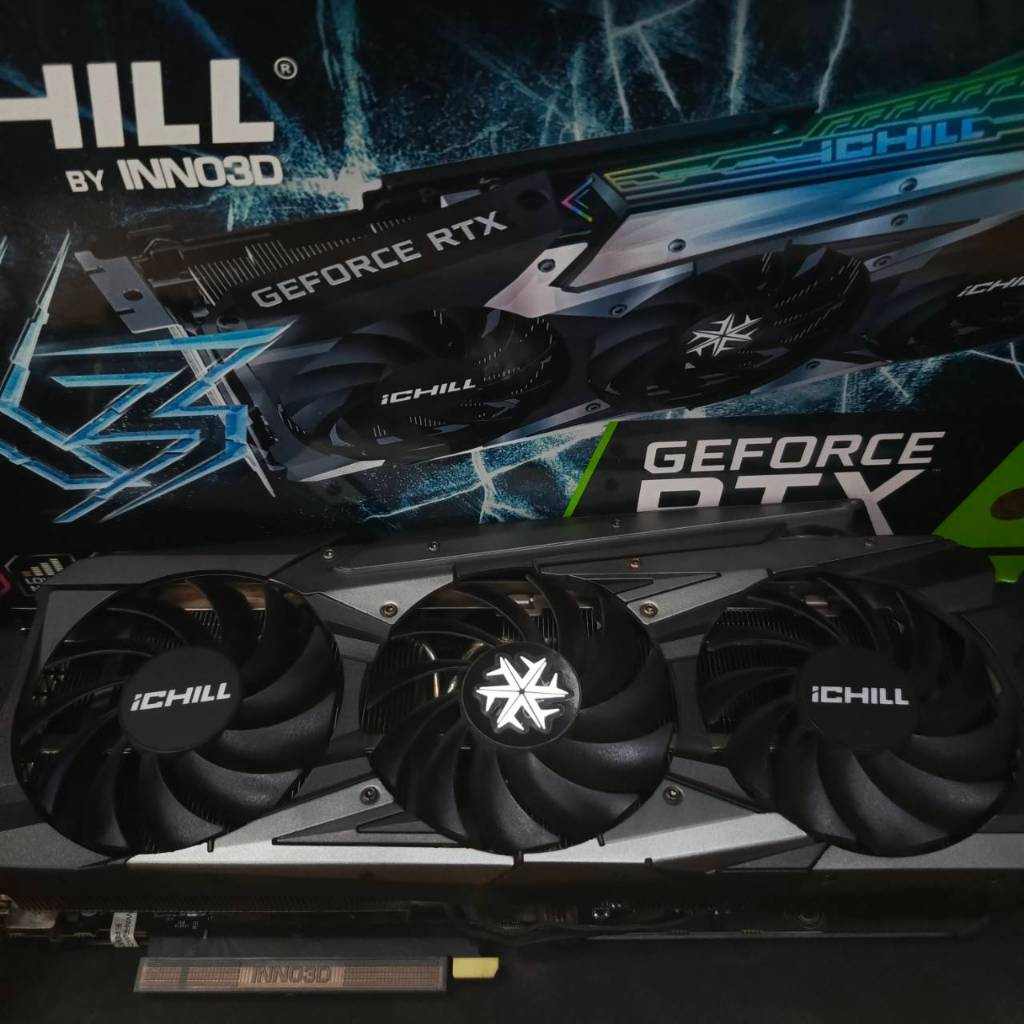 INNO3D GeForce RTX 3070 ICHILL X3 // 8GB // GDDR6 // RGB // VGA GAMING // GPU GAMING // RTX3070