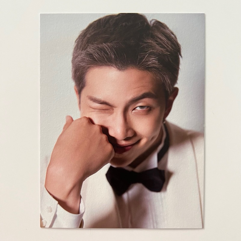 BTS 방탄소년단 2021 The Fact Music Awards TMA TFMA Photobook Special Edition China Photo Postcard Post Li