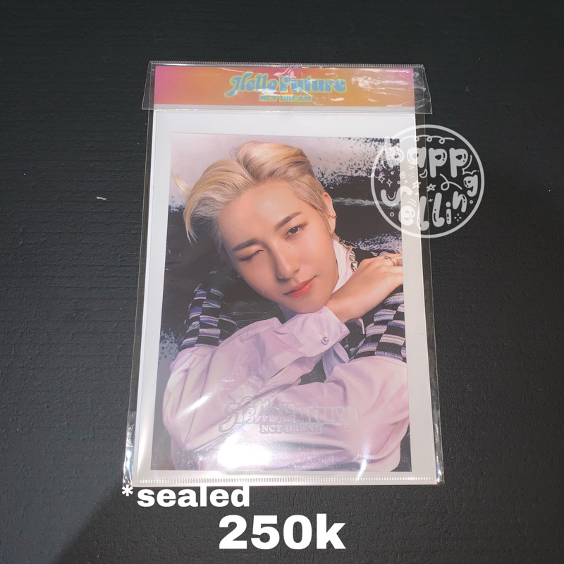 [official & sealed] postcard + hologram photocard set Renjun NCT