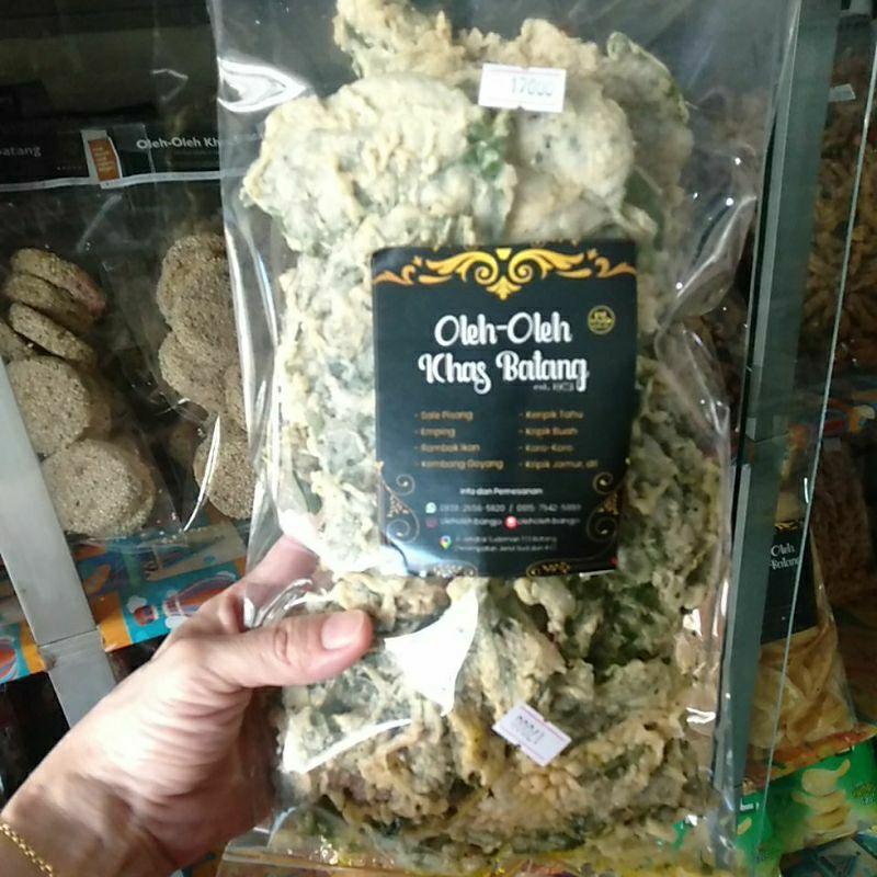 

Kripik Bayam