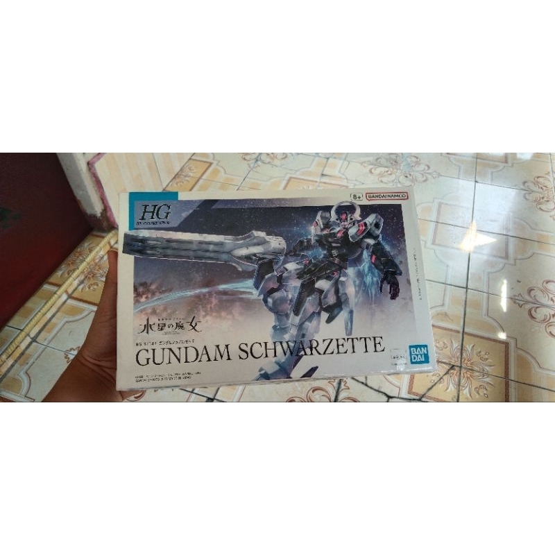 hg schwarzette bandai