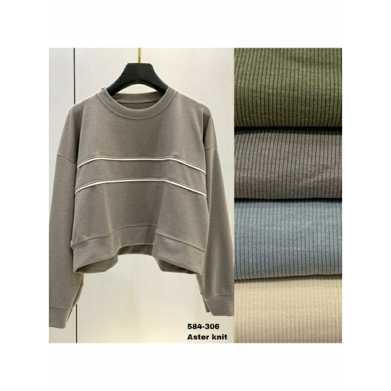 Sweater strip Aster knit
