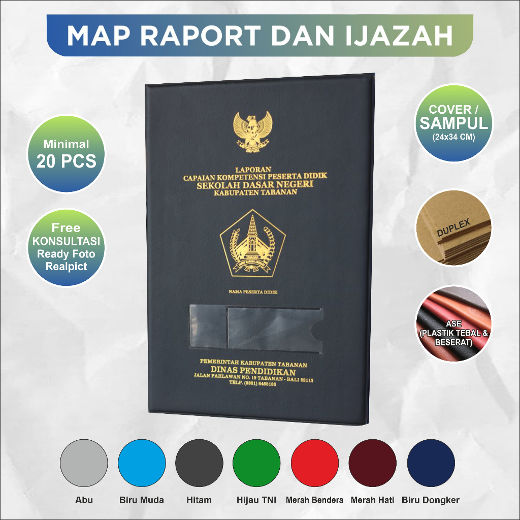 

Map Raport Ijazah Hotprint K13 - Sampul Raport - Map Hotprint - Map K13 - Map Rapot Custome