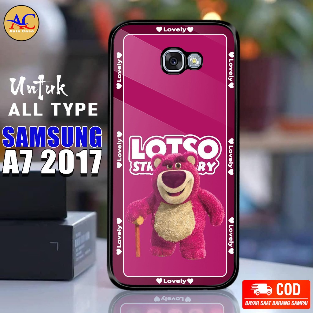 Case Hp Softcase Glossy SAMSUNG A7 2017 LTS Casing Silikon Handphone Pelindung Kamera