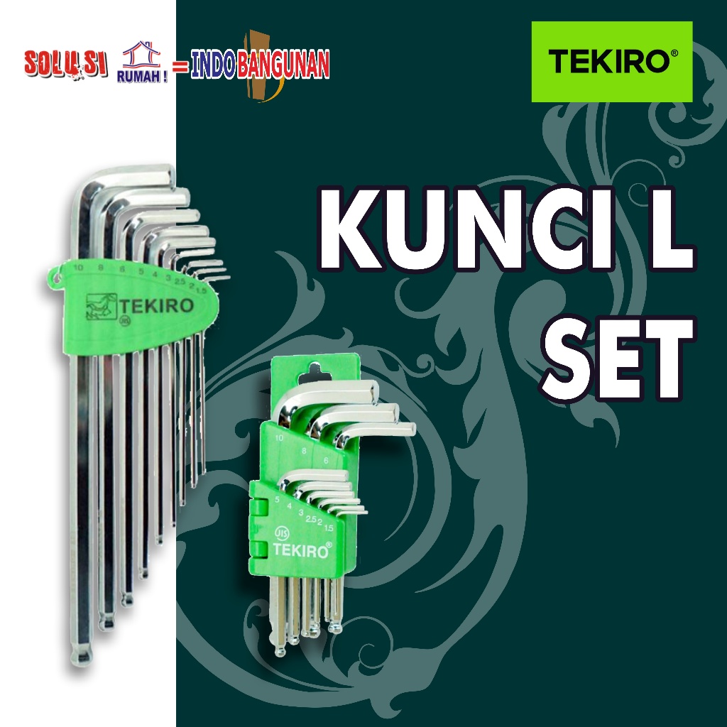 TEKIRO - TKR KUNCI L SET ELEKTRONIK/ KUNCI SET