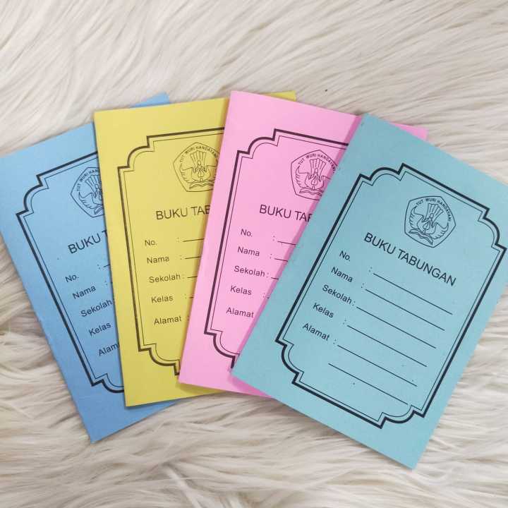 

(10 PCS) BUKU TABUNGAN SEKOLAH [ atk galery ]