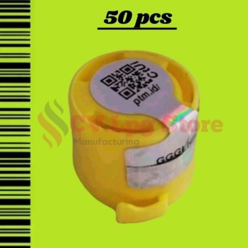 Tutup Segel Gas Lpg 12Kg Isi 50Pcs / Tutup Gas Lpg 12Kg 5kg Isi 50pcs