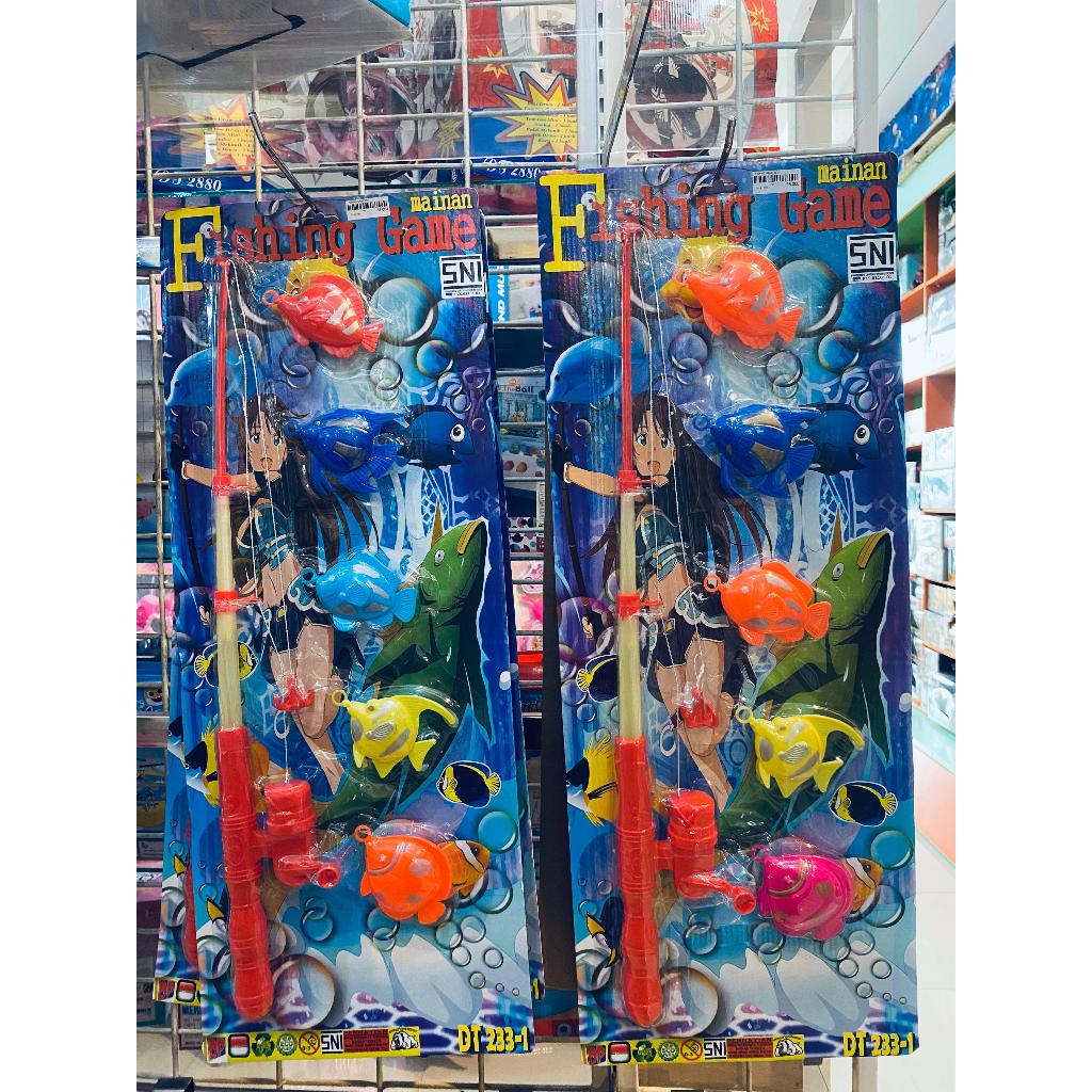 Pancingan Anak/Fishing Game/Pancing Pancingan Anak Dapat Ikan/Paket Pancingan Anak