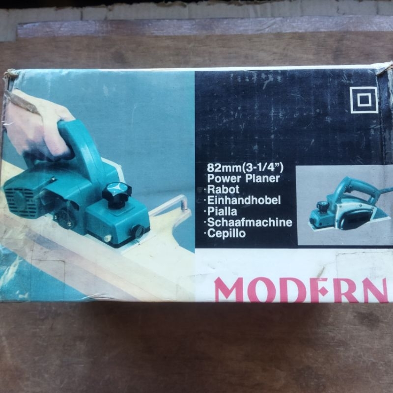 MODERN Mesin Planer / Sugu / Serut / Ketam / Pasah Kayu Original Edisi Cuci Gudang