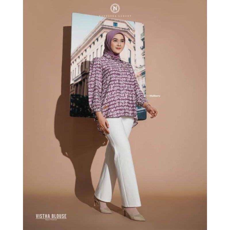 VISTHA BLOUSE #NADHEERA#BLOUSE MOTIF NADHEERA