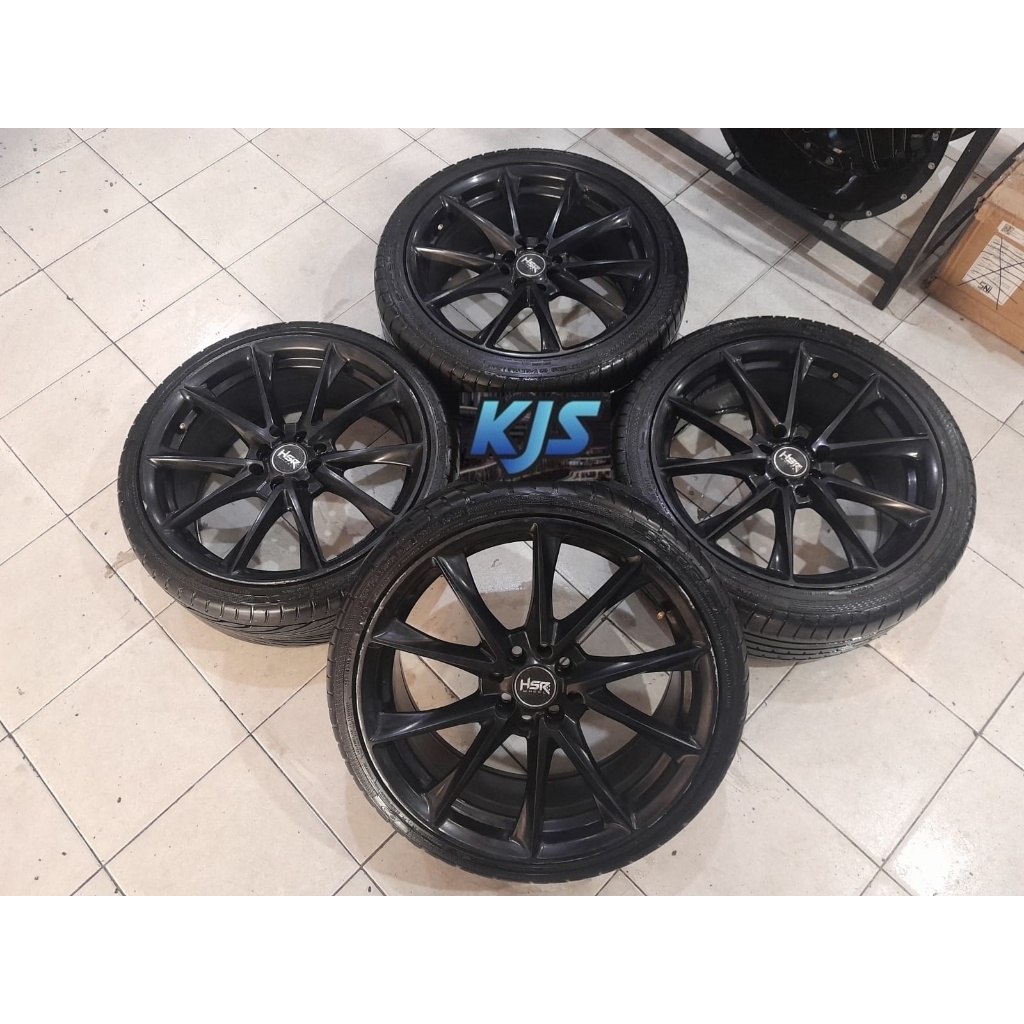 Velg Racing Bekas Ring 18 HSR Montana Pcd 4x100 4x114 Ban R18 Buat Livina Avanza Xenia Vios Yaris Ro