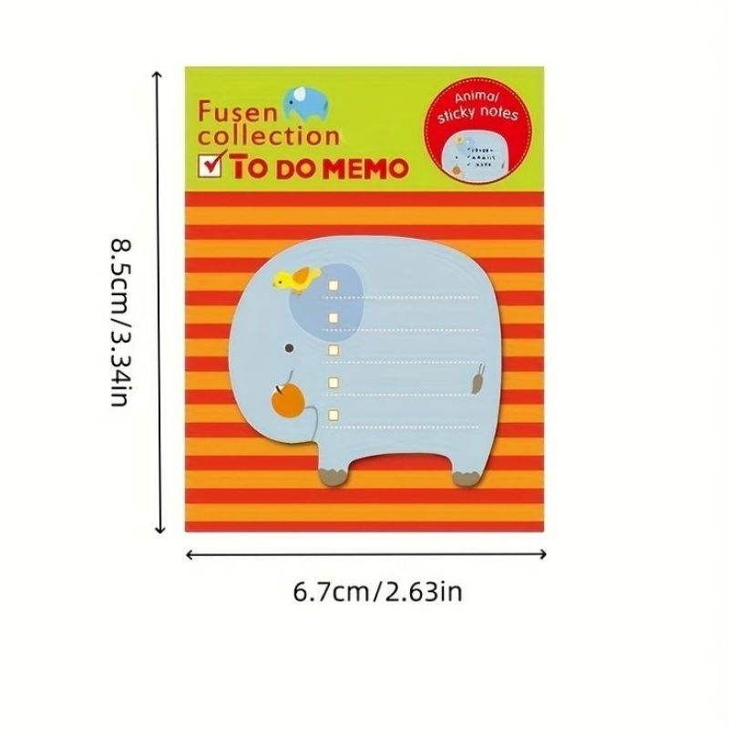 

Sticky Notes Bentuk Animal,Stiker Pembatas Buku kertas memo