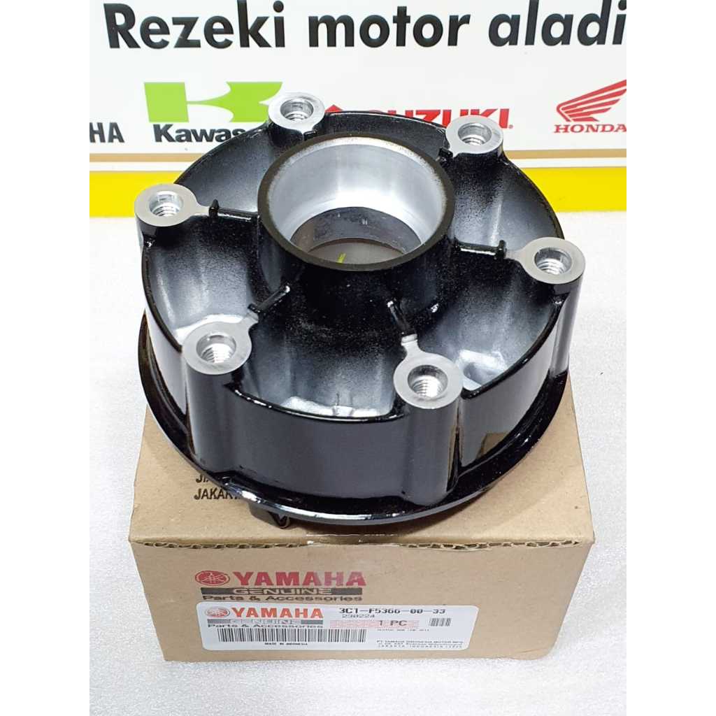 DUDUKAN NAP GIR BLK BELAKANG VIXION OLD TROMOL 3C1-F5366-00-33 ASLI ORI YAMAHA