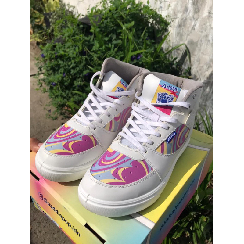 Aerostreet X paddle pop X walls (CHANGE COLOR) High model