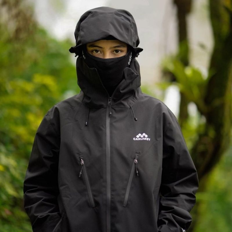 Jaket Gunung Gorpcore Carumby X Ifahonym - Manta | Drizzle | Monsoon Jaket Adventure Waterproof Size