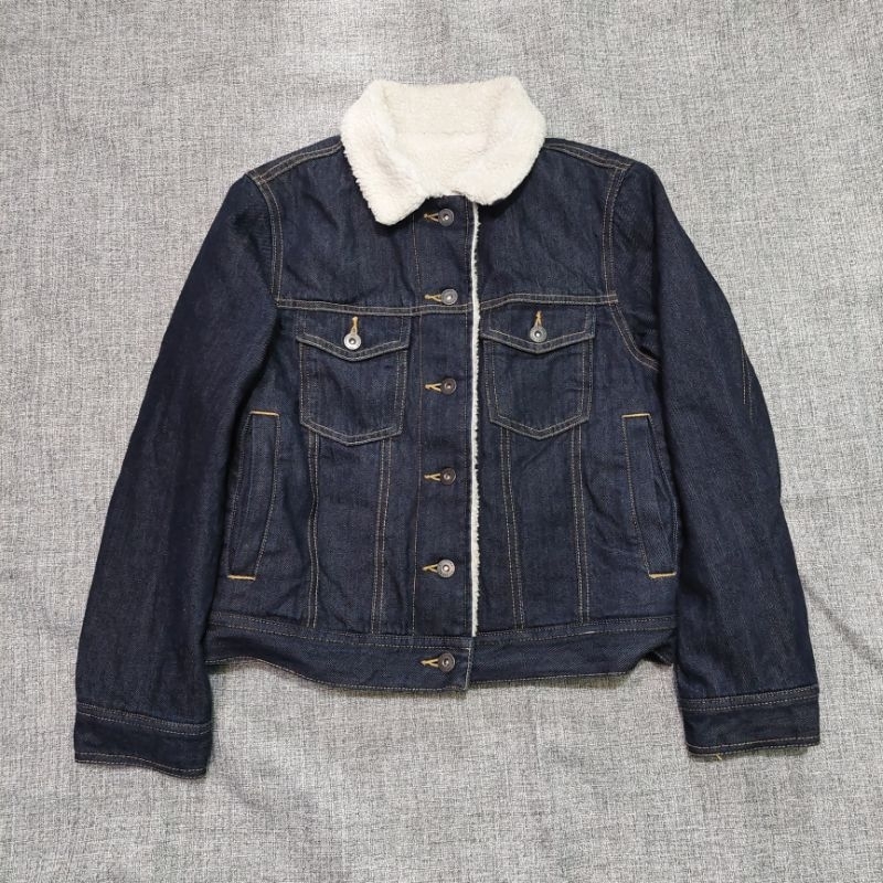 Trucker Denim Sherpa G.U Uniqlo