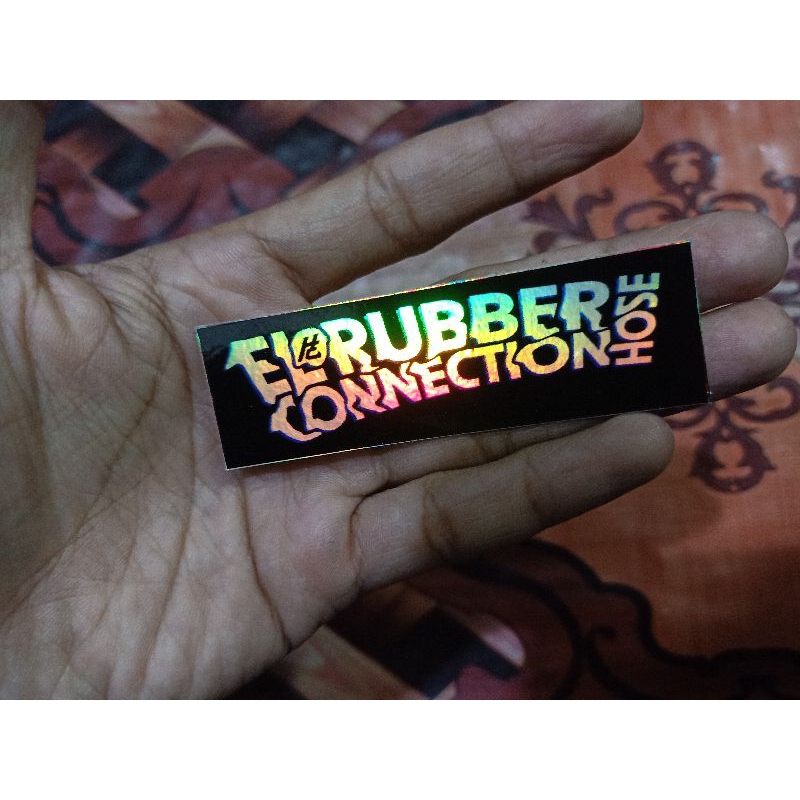 

Stiker El rubber connection hose