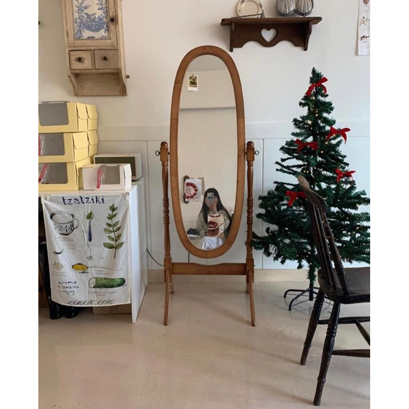 Cermin Aesthetic / Cermin Full Body Lucu / Cermin Aesthetic Dinding Kamar / Cermin Full Body / Cermi