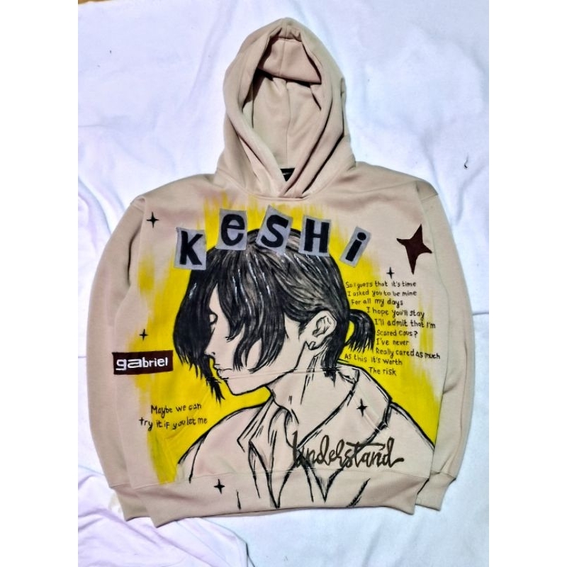 Boxy hoodie reworked keshi