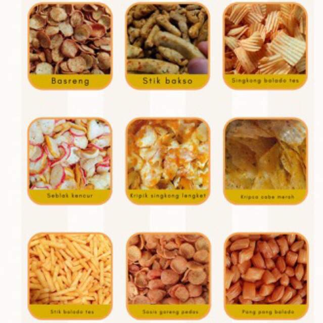 

SNACK CAMILAN PEDAS 100 GRAM