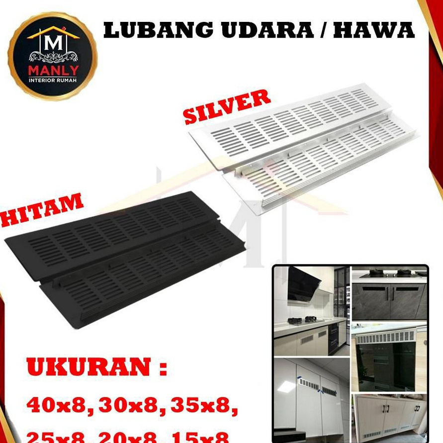 99 BRANDS FESTIVAL Lubang Hawa Lubang Angin  Sarangan Saringan Lubang Hawa Hitam dan Anodize Ventila