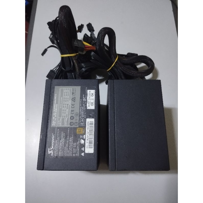 PSU pure seasonic s12ii 620watt 80+ bronze minus ga ada stikernya