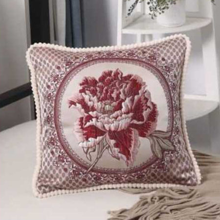 Sarung Bantal Sofa Shabby Chic Gaya Eropa Klasik Mewah