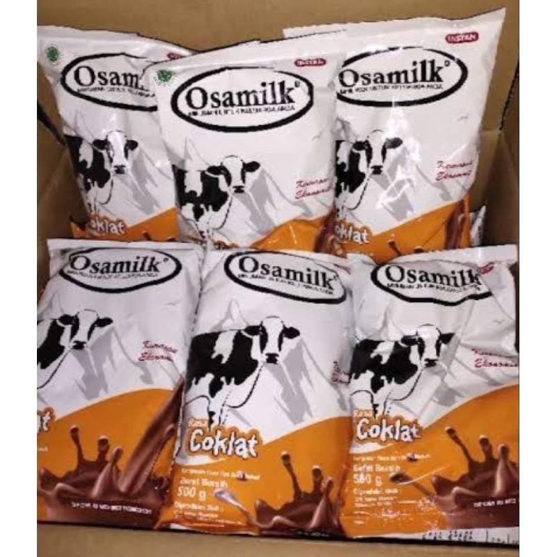 

[Promo] OSAMILK KEMASAN BARU Osamilk RASA VANILLA atau COKLAT Khusus Order 2 pcs = 1KG