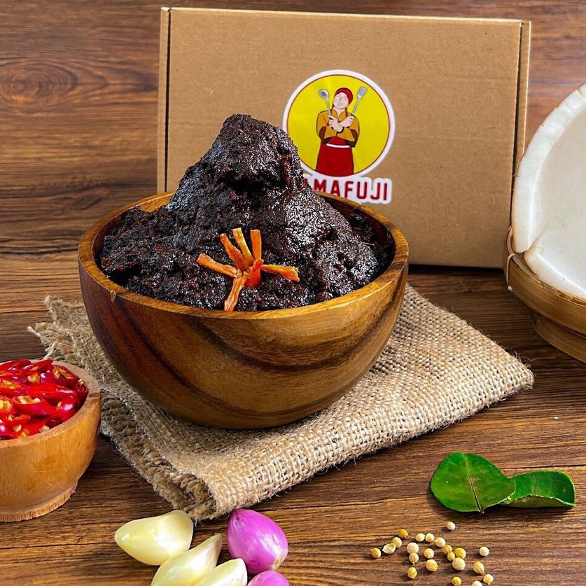 

FSASH SALE Mamafuji Rendang Daging 35gr Mini Size