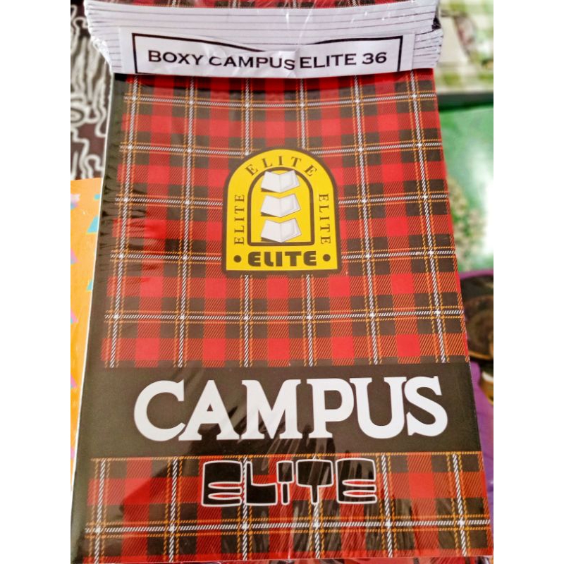 

BUKU TULIS BOXY CAMPUS ELIT 36 LEMBAR KERTAS PEPER B5.